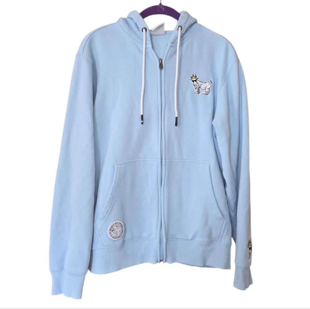 GOAT USA Zip Up Hoodie Small - Picture 1 of 6